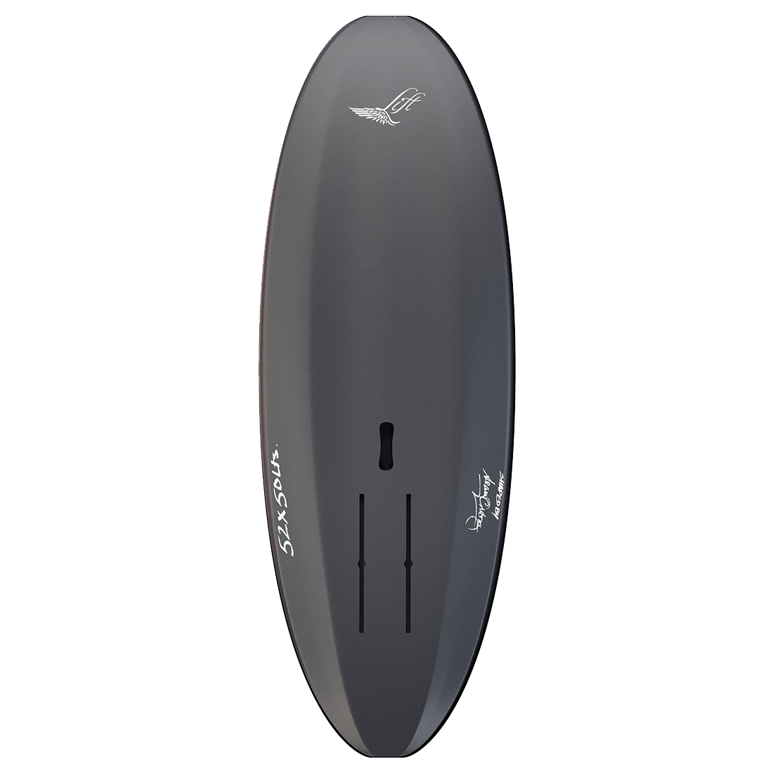 LIFT 5'2 50L — vue carbone dessous