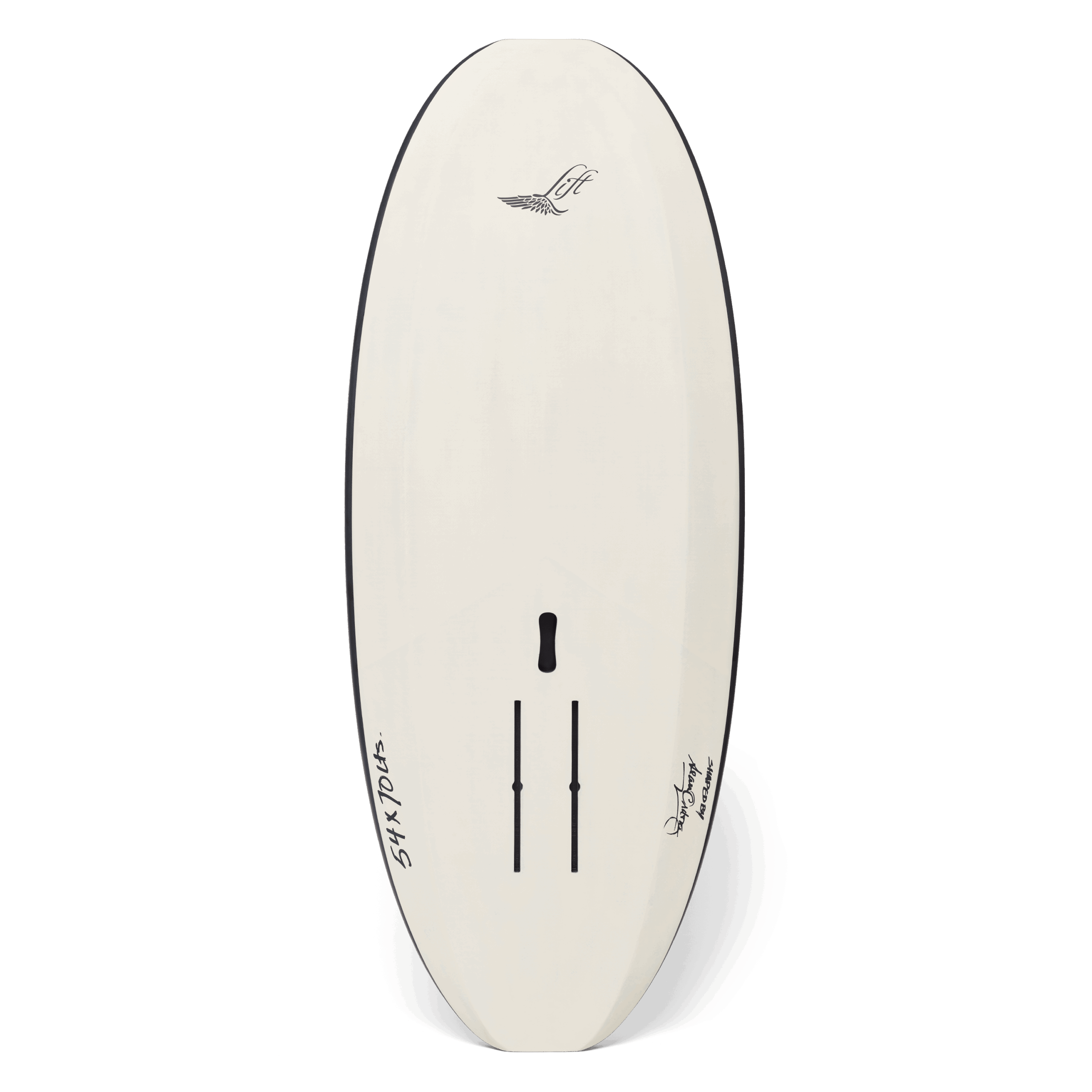 LIFT 5'4 70L Wing — vue de dos blanc
