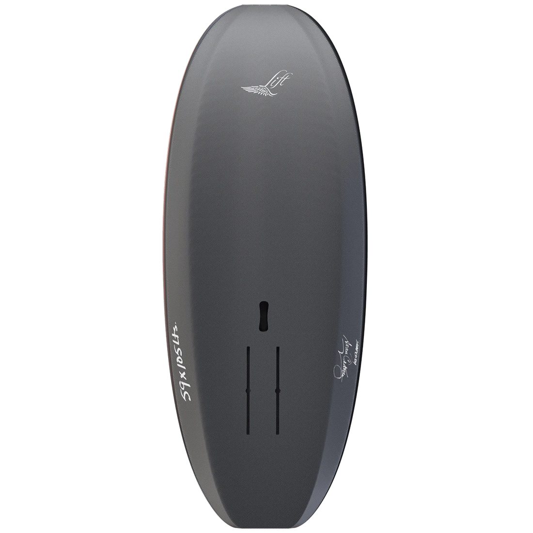 LIFT 5'9 105L Wing — vue de dessous noir