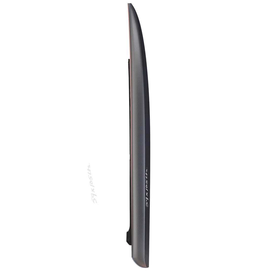 LIFT 5'9 105L Wing — vue de profil noir