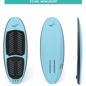Planche de foil électrique pour wing/surf 5'2" 50L, design léger et performant, parfait pour la pratique du foil électrique et du wing surf sur toutes les eaux.