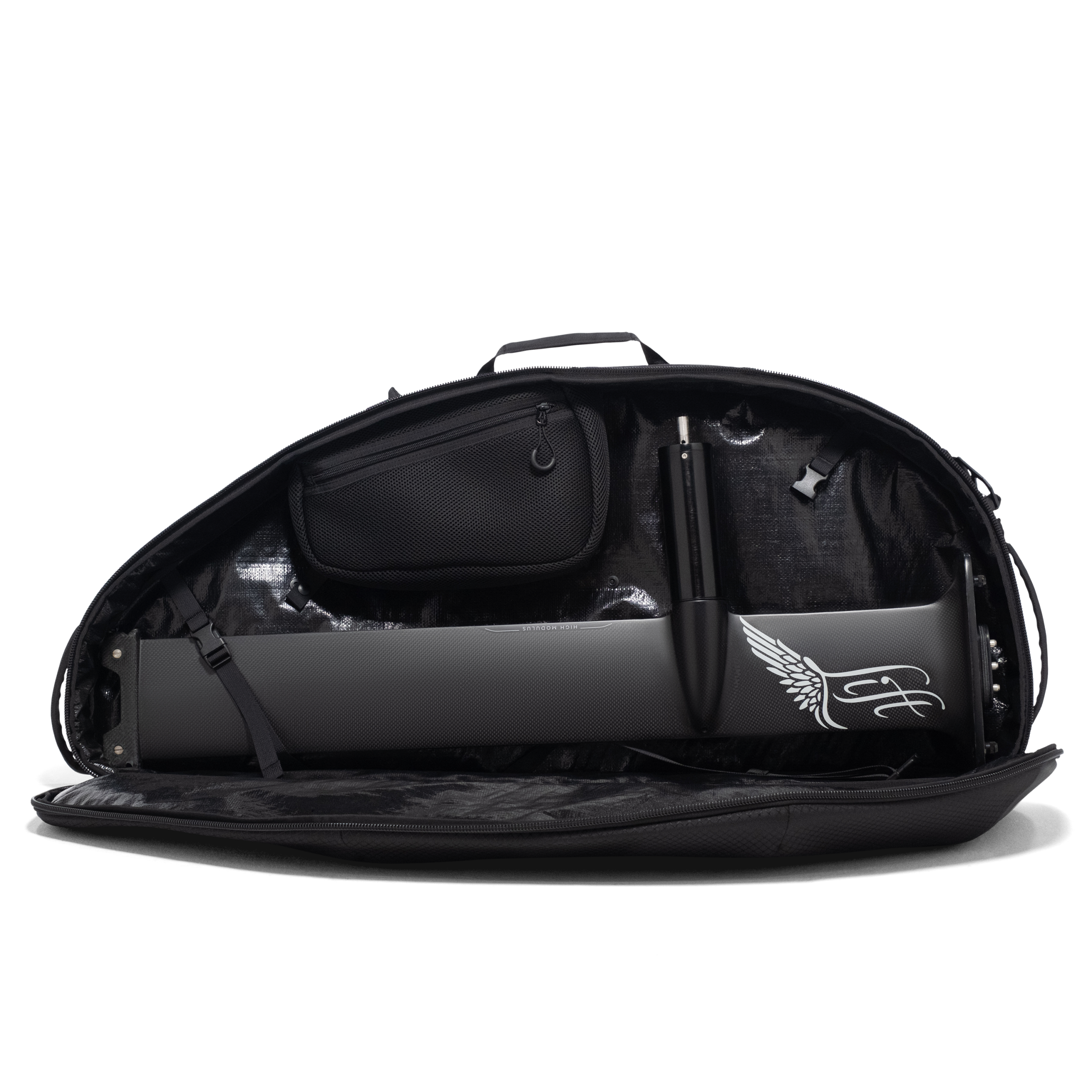 Propulsion LCS Carbone 55 — 32" High Mount — détail du montage haut