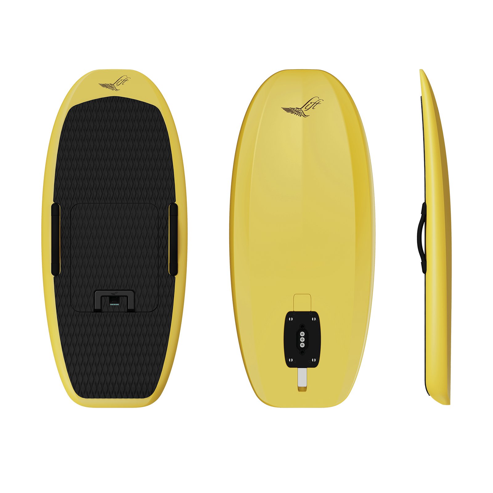 LIFT5 4′4″ Pro — planche jaune — photo 4